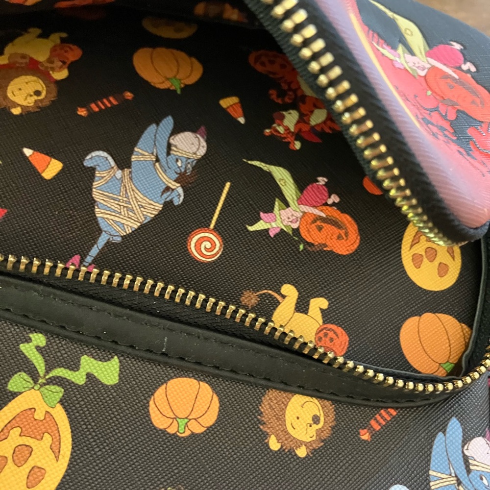 Disney Halloween Kids Backpack - Black and Orange - Picture 4 of 5